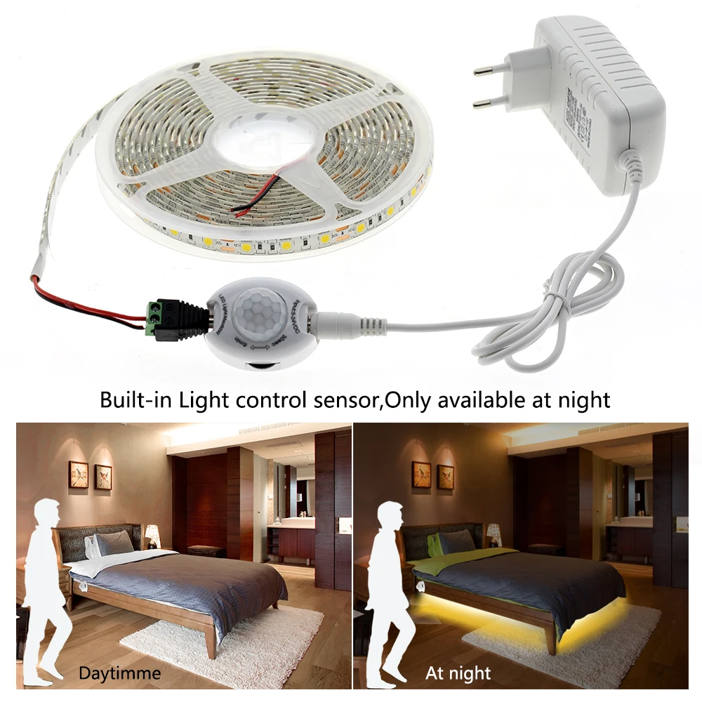 Pir Motion/бесступенчатый сенсорный диммер СВЕТОДИОДНЫЙ светильник 5050 светодиодный