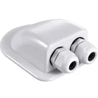 Распределительная коробка на солнечной батарее, водонепроницаемая кабельная втулка для Солнечного проекта на автомобиле, фургоне, фургоне, лодке, кабине, крыше, яхте, кемпере, фургоне и т. д.