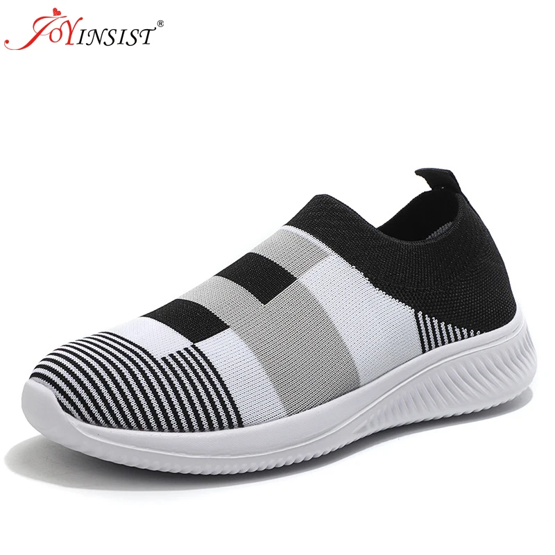 2022 New Fashion Sneakers Women Shoes Breathable Mesh Slip-on Flat Shoes New Arrival Women  Loafers Shoes High Quality