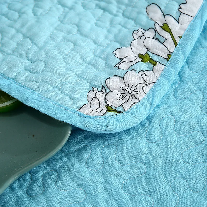 

Fashion Bedding Cotton Quited Bedspread Geometric Elegant Summer Duvet Quilt Blanket European Coverlet Cubrecam Bed Cover Colcha