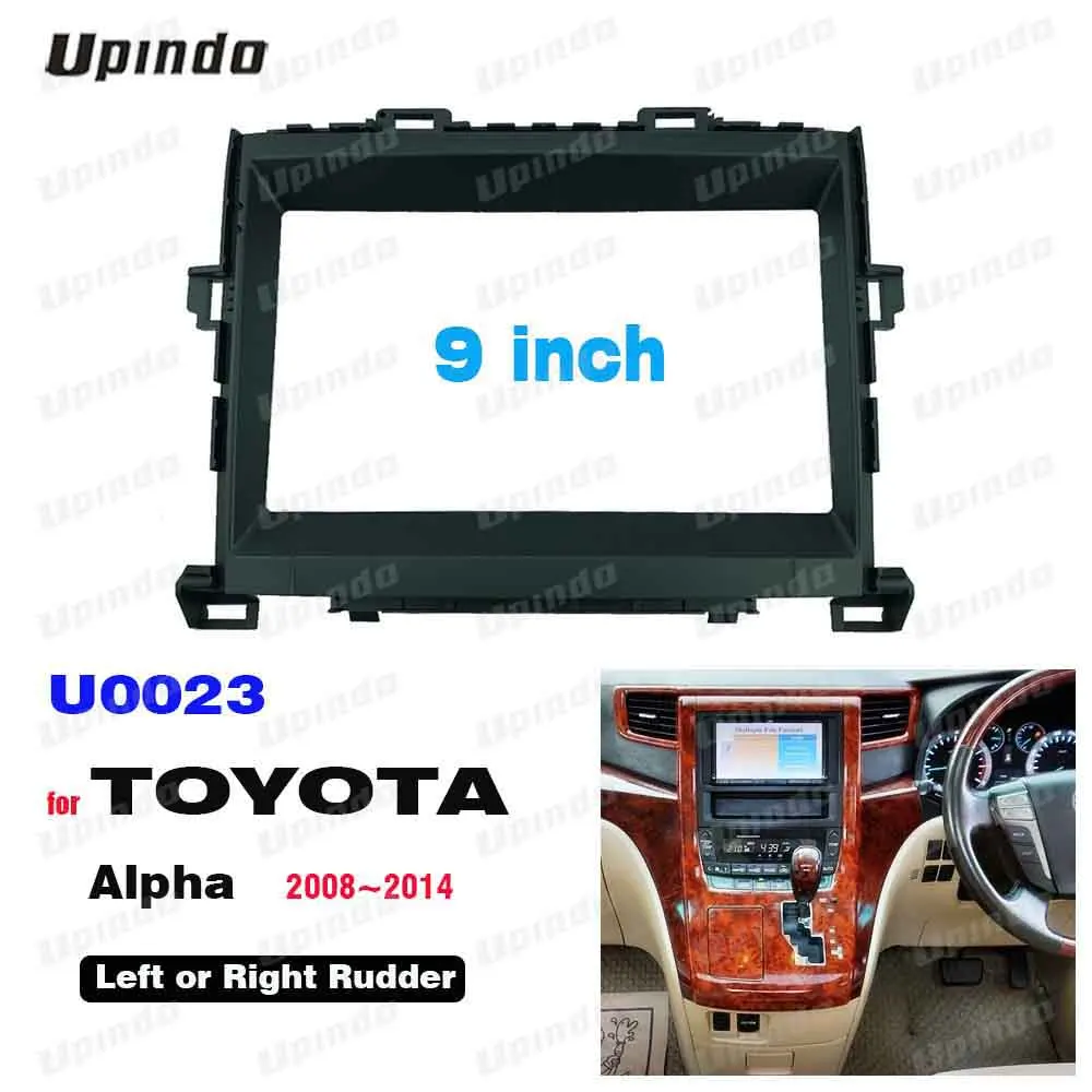 

Автомагнитола 2 Din, 9 дюймов, для Toyota Alpha 2008-2014, Gps, Mp5, Android, мультимедийный плеер