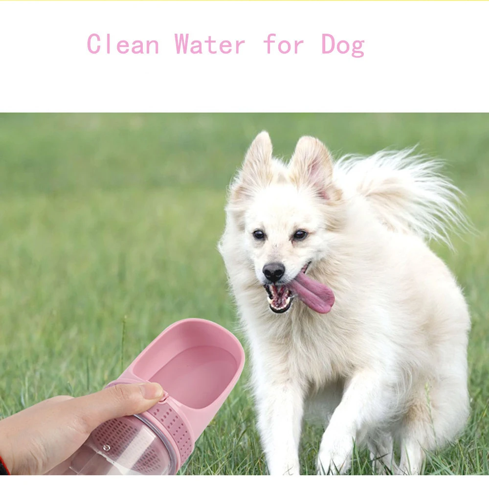 

500ML Portable Pet Dog Water Bottle For Small Middle Large Dogs Outdoor Travel Puppy Cat Drinking Bowl Pet Supplies