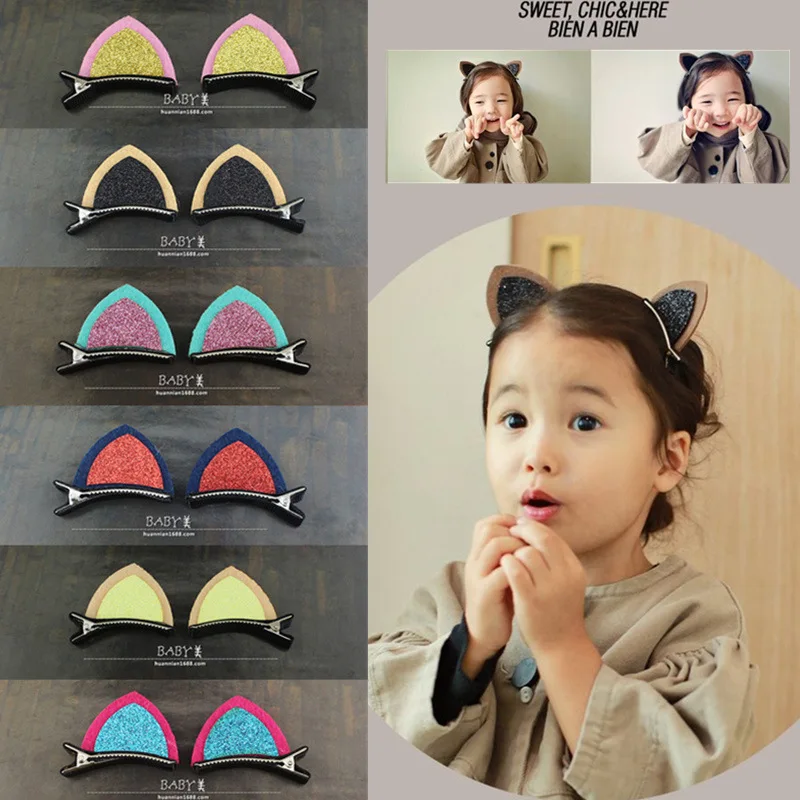 1 шт./компл. Симпатичные конфетные фотозажимы для девочек заколки волос с