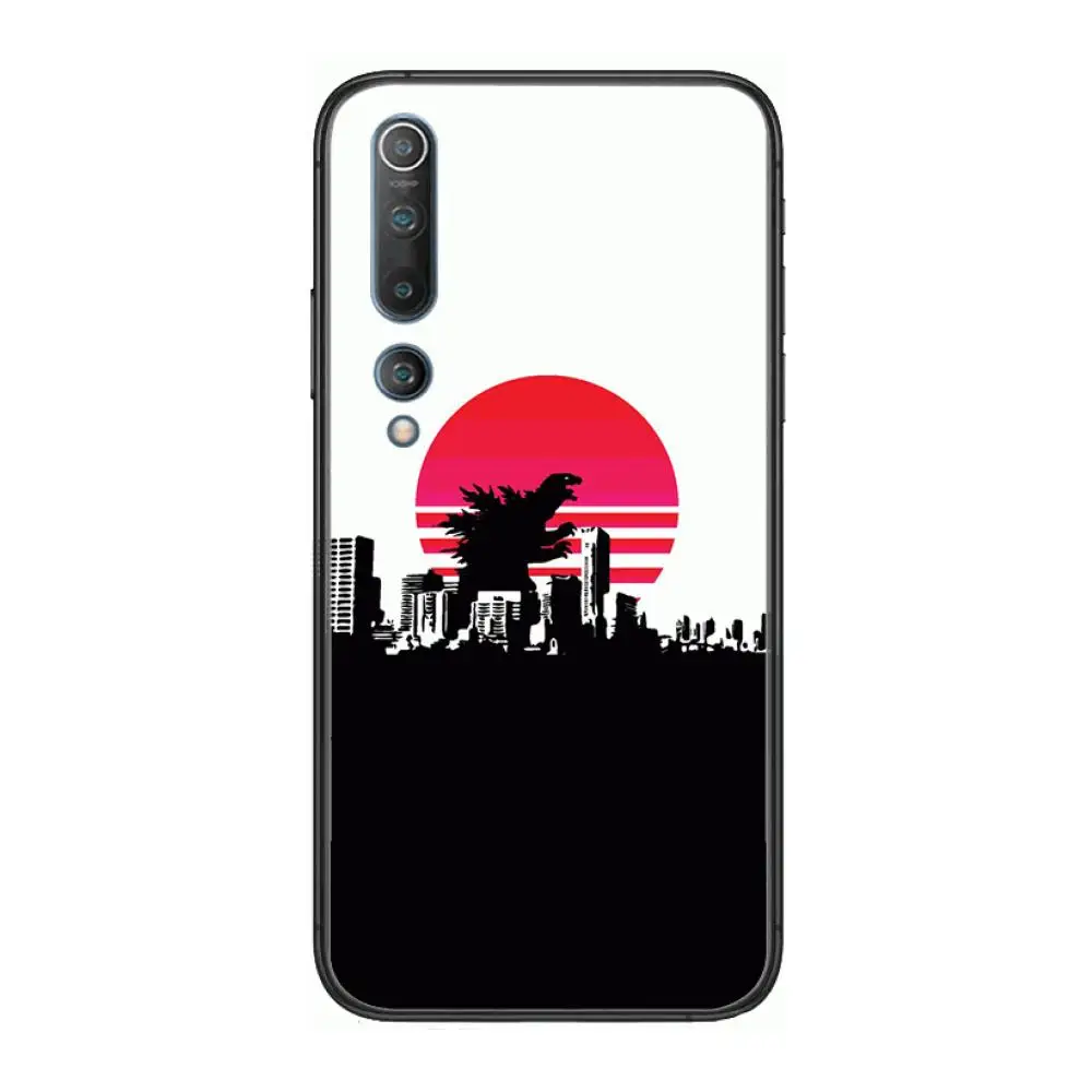 

Popular Monster Lizard Phone Case For xiaomi mi11 5g 10 liti Ultra 9Pro SE 3 8 Note Anime Black Cover Silicone Back Pretty tpu