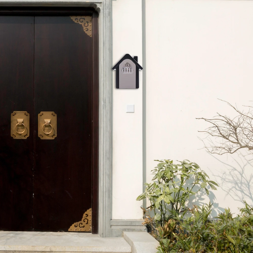 Коробка для ключей сейф улицы настенное крепление комбинация пароль замок