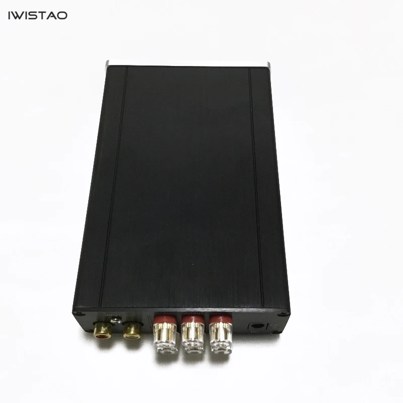 Цифровой усилитель HIFI 2 1 2x50 Вт + 100 TPA3116D2 сабвуфер без адаптера питания алюминиевый