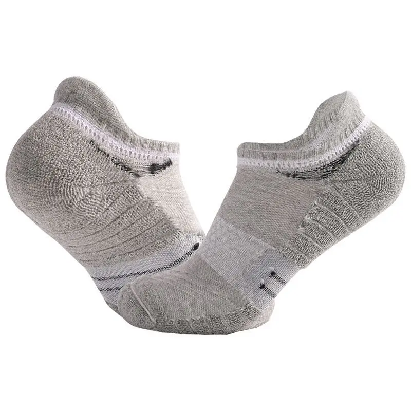 Running Sport Socks Non-slip Combed Cotton Crew Socks Cycling 6 PAIRS Sweat-absorbent Breathable Sports Hiking Socks Men Women