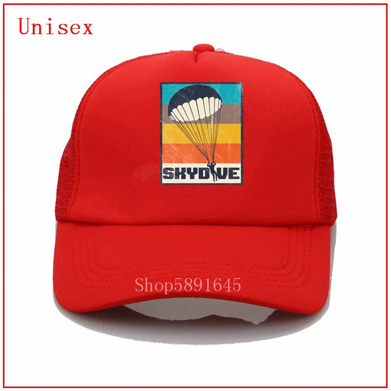 Skydive Ретро Экстремальные виды спорта Skydiver парашют Skydiving шляпы для мужчин