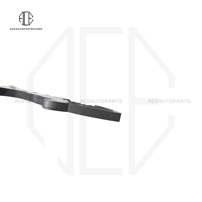 Черный Автомобильный брелок из натурального углеродного волокна Отделка Сумки