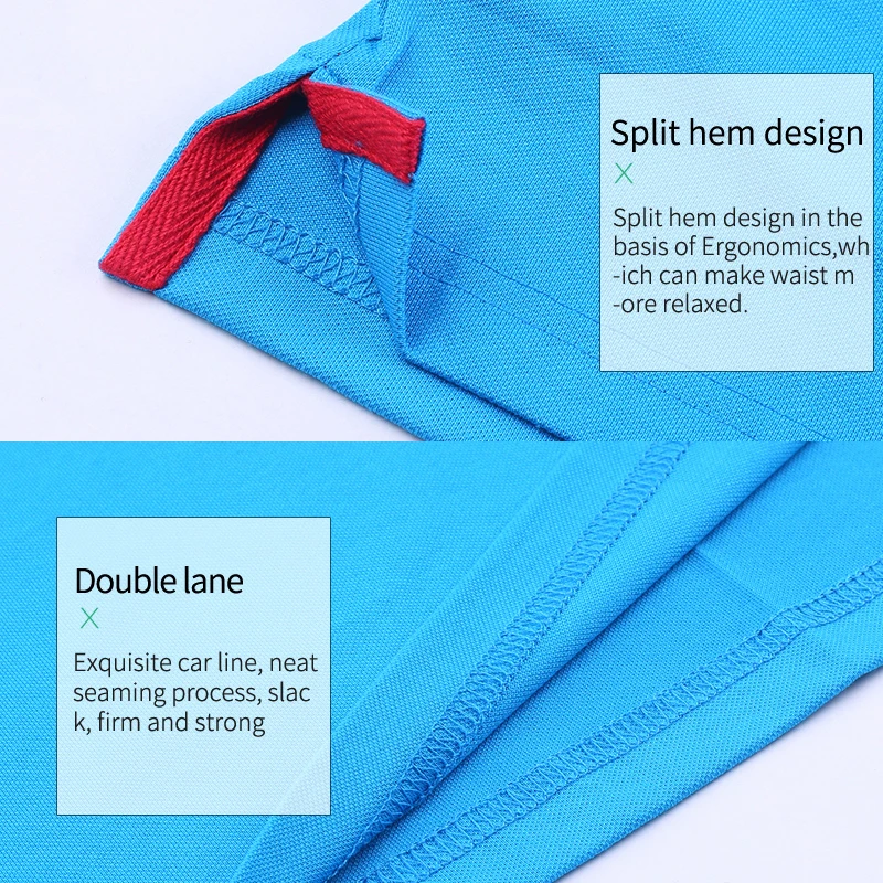 Быстросохнущие рубашки поло для гольфа мужчин теннисные с коротким рукавом