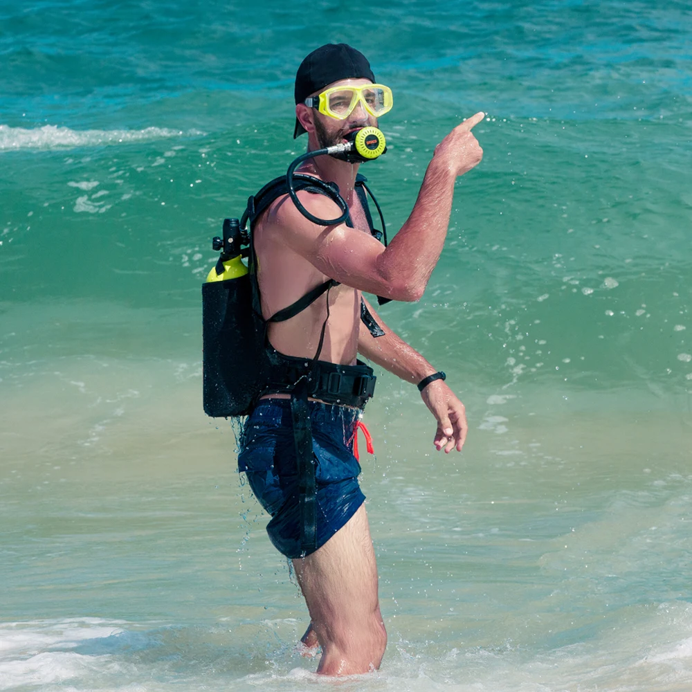 Smaco 2L мини оборудование для подводного плавания емкость кислородный баллон набор