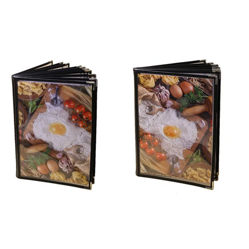 

Акция! 2 шт., прозрачные чехлы для меню ресторана размером A4, 10 страниц, 20 страниц, 8 страниц, 16 страниц