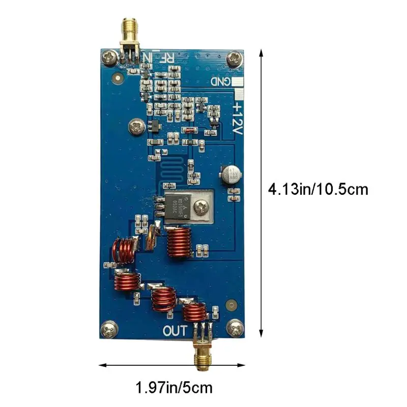

15W RF FM Transmitter Amplifier FM 87-108MHZ Power Amplifier for Ham Radio Amplifier