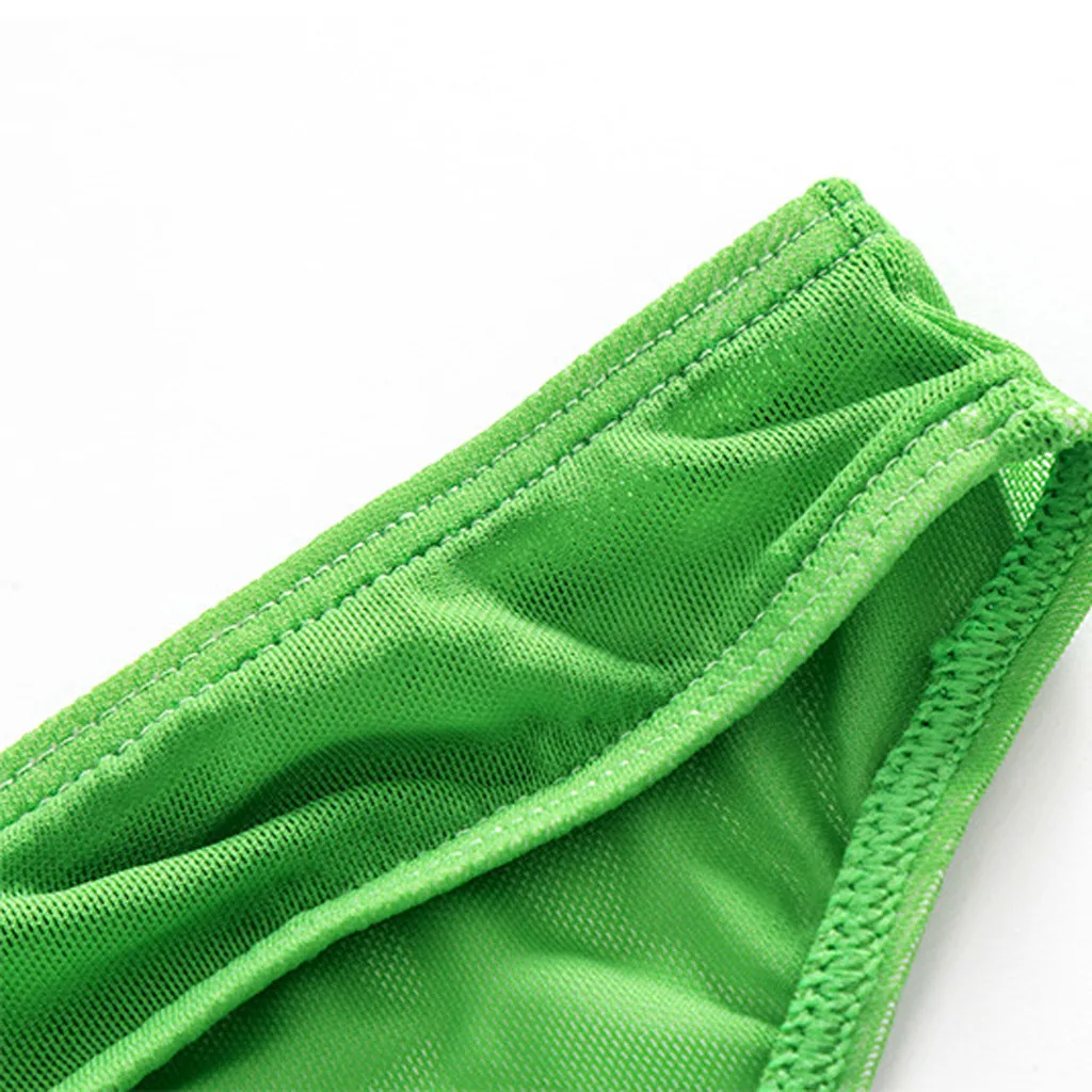 Мужские ультратонкие трусы сетчатые полупрозрачные простые и удобные дышащие