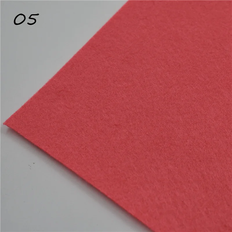 Felt 05 1 шт., ручная работа, фетровые цветы, ручная работа, для кукол, для валяния, шерсть 30/15 см, 60 цветов - Цвет: Felt 05