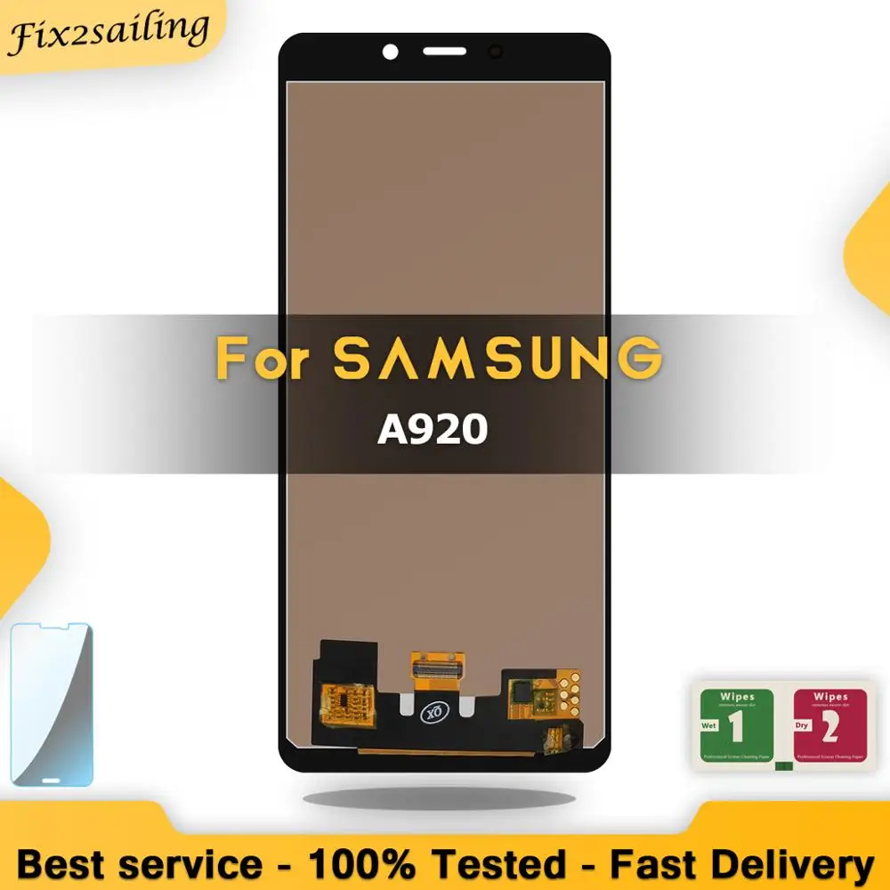 ЖК-дисплей TFT 6 3 &quotдля Samsung Galaxy A9 2018 A9s Star Pro SM-A920F/DS A920FD с сенсорным экраном и