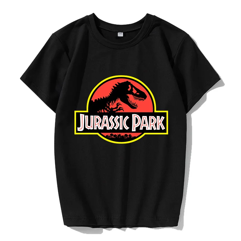 

2021summer Jurassic World Fallen Kingdom Cool Dinosaur Head T Shirt Boys And Girls Hiphop Tee Tshirt Boy Color Clothes Drop