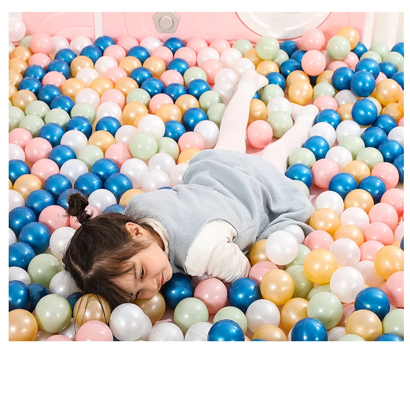 

Eco-Friendly Colorful Soft Water Pool Ocean Wave Ball Pits Baby Funny Toys Stress Air Ball Kids Outdoor Fun Sports Dia 5.5cm 50
