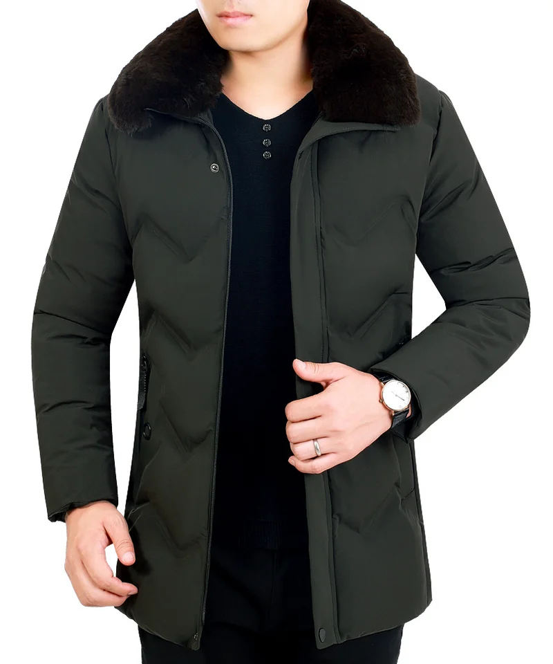 

Winter Cold Warm Parkas Men Long Thick Hooded Jacket Men Large Size Slim Quality Fashion Casual Thickening Winter Parkas