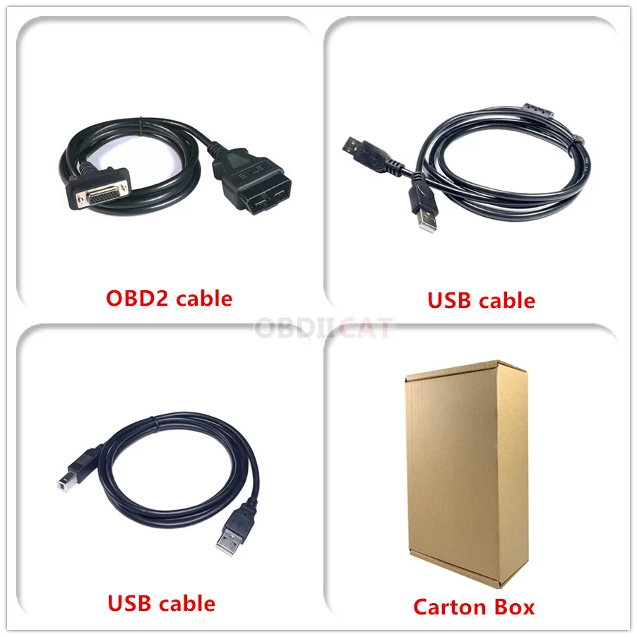 OBDIICAT VCM 2 Pro включает и UCDS все функции VCM2 IDS V119 V2.0.7.1 для диагностического