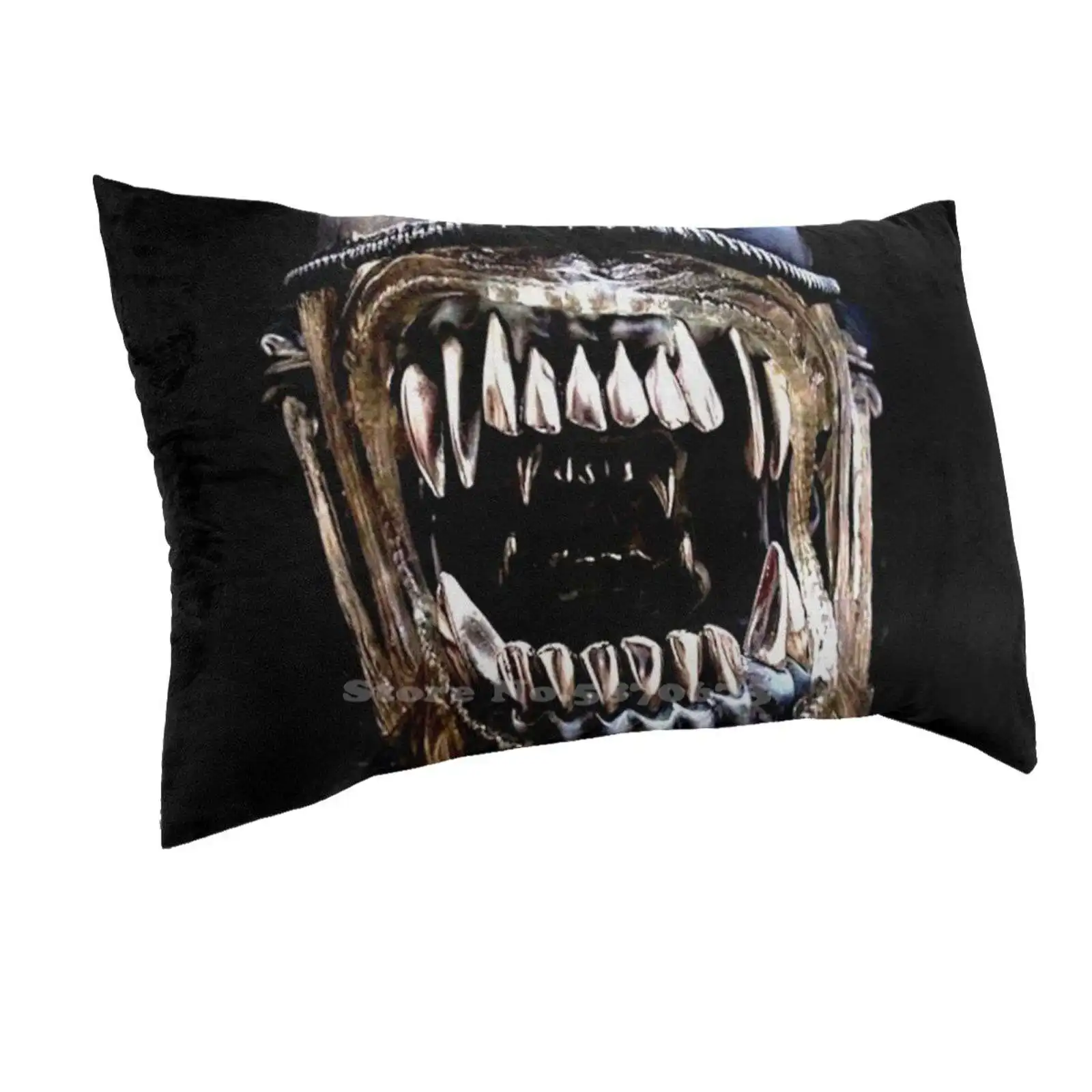 Xenomorph Mouth Bedding Pillow Cases Cover Skull Skulls Skeleton Pattern Patterns Halloween Art |