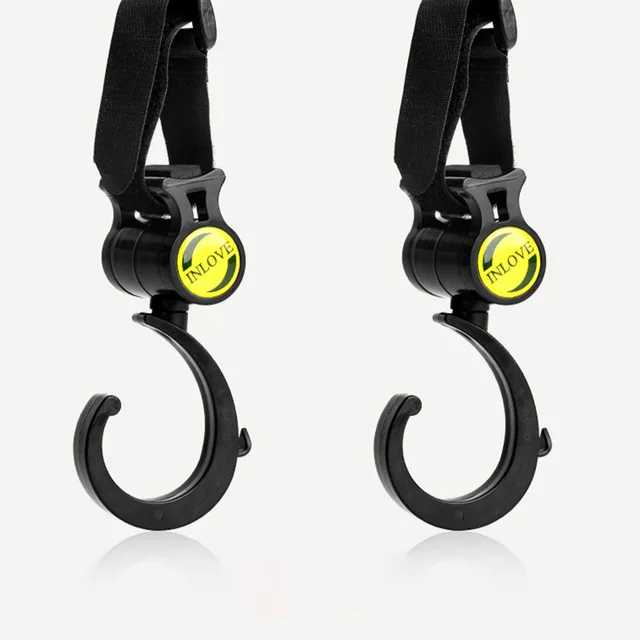 stroller hook 15x4cm Сумка для подгузников, Детская сумка для пеленания, большая емкость, водонепроницаемая, черный, единорог, коляска, органайзер, сумка для беременных, рюкзак для мам - Цвет: stroller hook 15x4cm