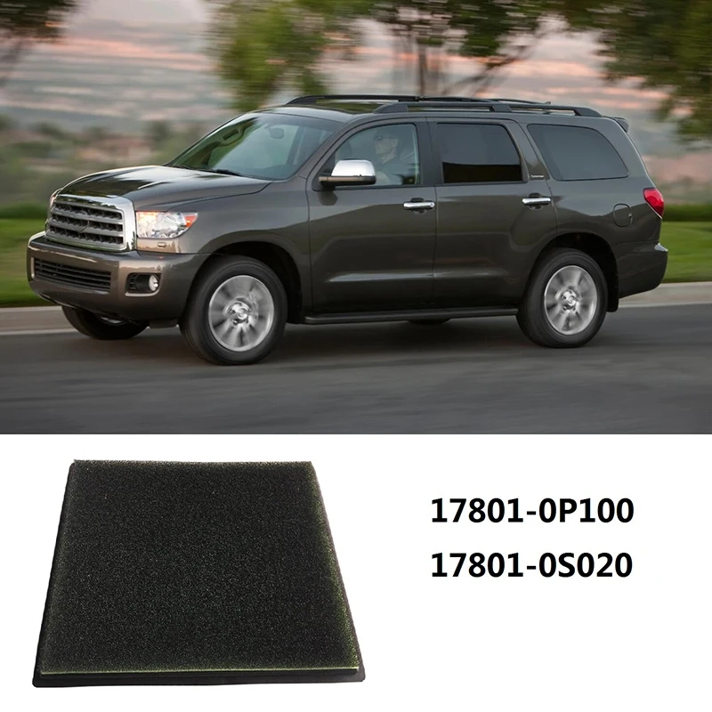 Воздушный фильтр для двигателя с высоким потоком Land Cruiser Toyota Tacoma 17801-0P100 17801-0S020 |