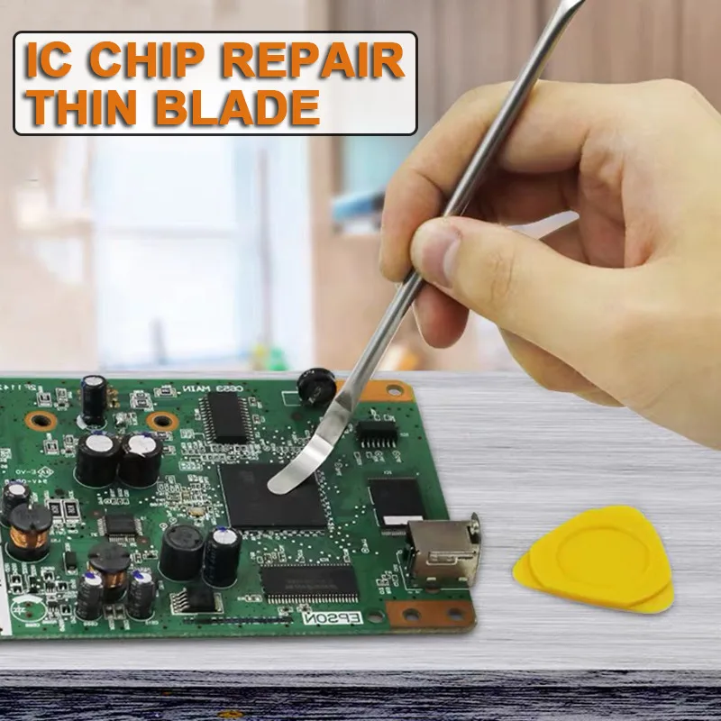 Universal Repair Tools Kits For Phone Laptop Disassembly Pry Opening Tool IC Chip CPU Metal Remover Set Hand | Инструменты