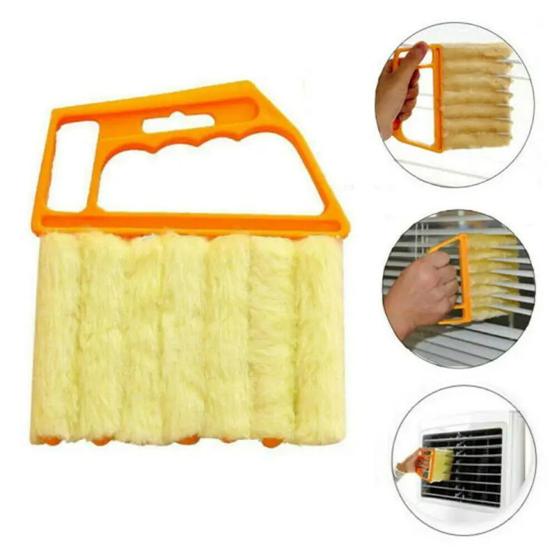 Blinds window cleaner curtain air conditioner outlet clean cleaning brush opening dust | Дом и сад