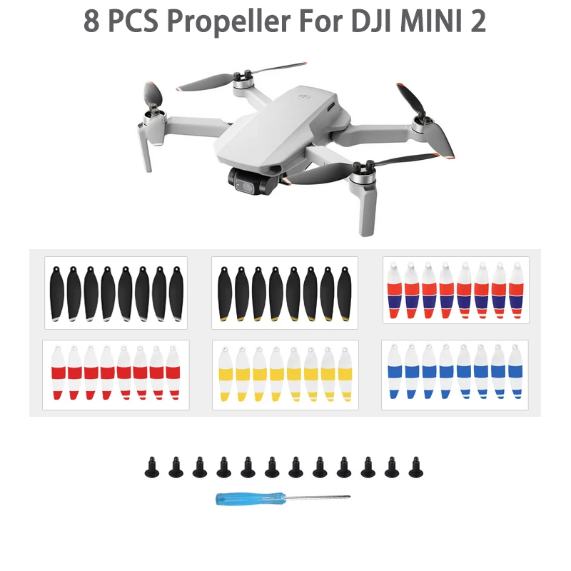 8 шт 4726 пропеллер для dji mavic pro mini 2 дрон с