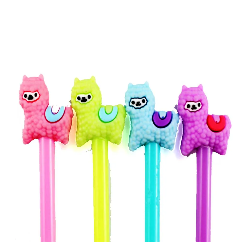 Ручка гелевая Kawaii Alpaca 2021 Канцтовары для студентов принадлежности школы и офиса |