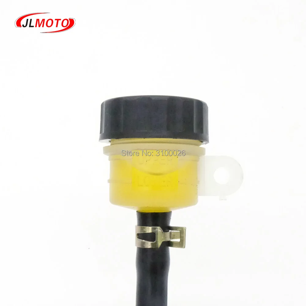 

1Set 2 in 1 Foot Lever Hydraulic Disc Brake 108mm/110mm Disc Fit For ATV 50cc 110cc 49cc Bike Go Kart Buggy UTV Scooter Parts