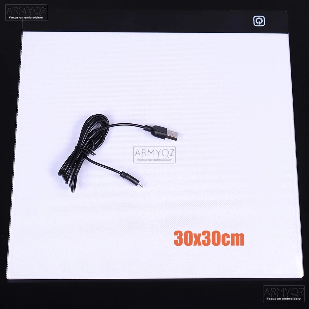 

ARMYQZ 1 B4 three-level dimmable LED lamp pad, tablet eye protection, easy-to-use diamond painting accessories