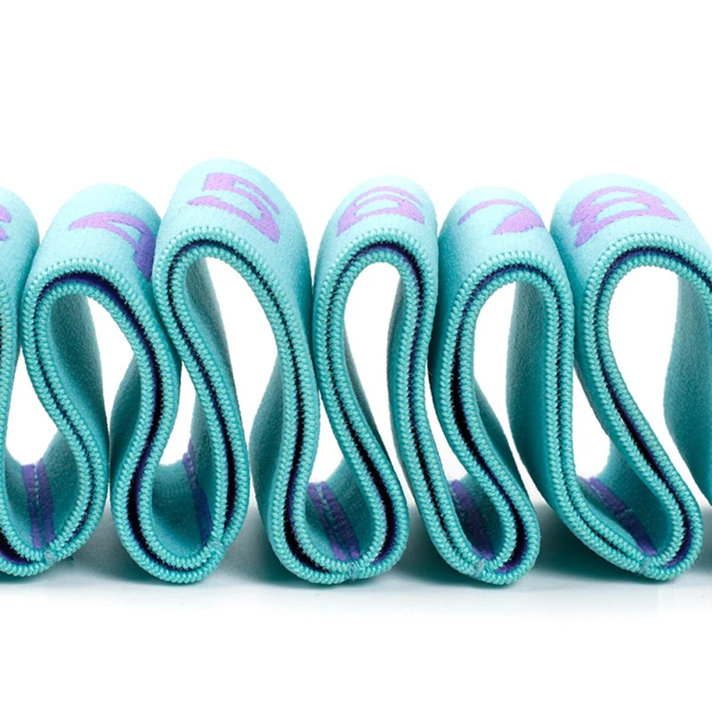 Эластичный пояс для йоги из полиэстера и латекса латинских танцев