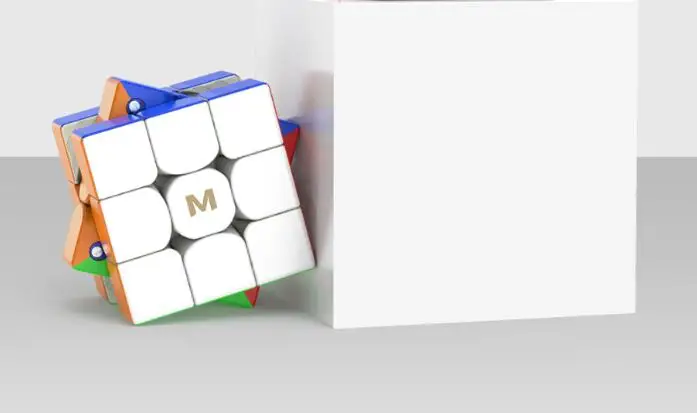 Stickerless Cuber speed YJ MGC Elite M 3x3 черный скоростной куб YJ MGC Elite Магнитный 3x3x3 волшебный куб головоломка - Цвет: Stickerless