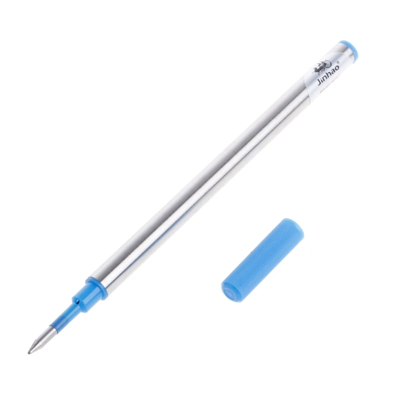 Jinhao роллер шариковая ручка заправка картридж черные голубые чернила 0 5 мм 7 |