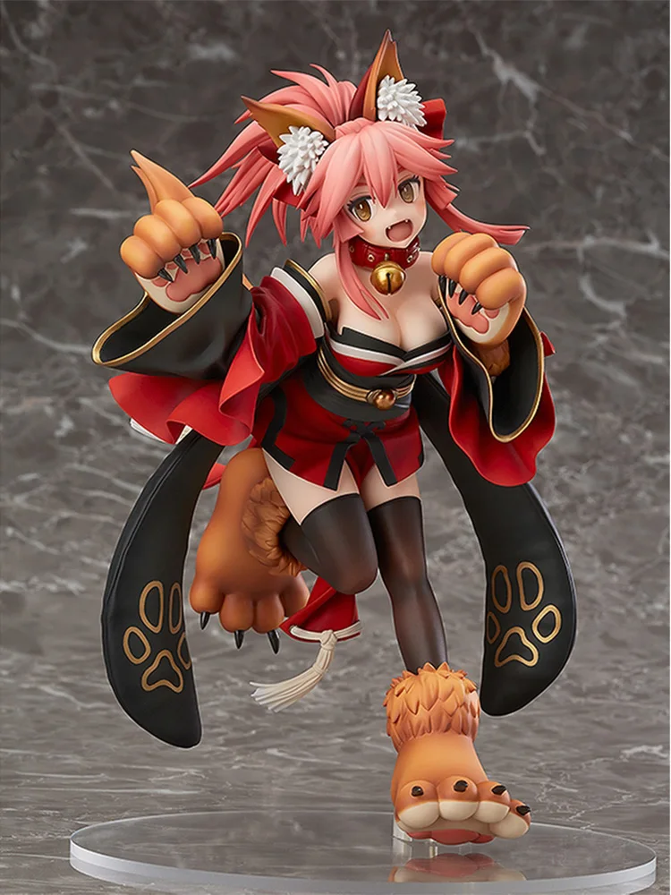 

Fate/Grand Order FGO Caster Tamamo no Mae Cat Girl PVC Action Figure Toys 18cm Anime Figures Collection Model Doll Toys Gift