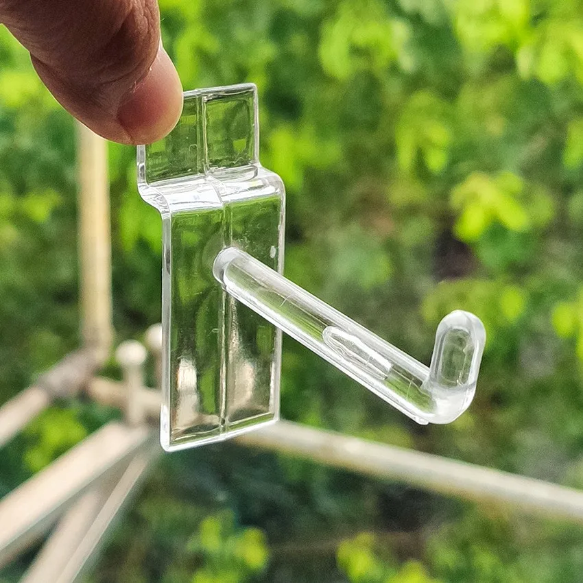 Najtaniej Plastikowe Towary Wiszące Wieszak Haki Wystawowe Do Koryta Slot Płyta Promocja Towaru W Sklepie Półka Rack 200 Sztuk