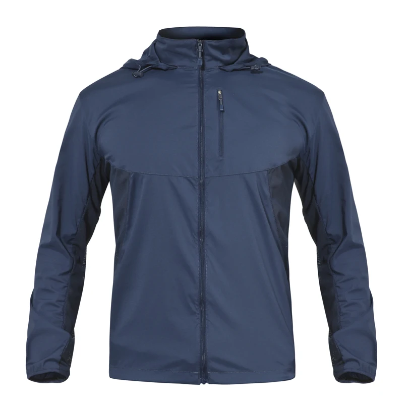

Summer Sunscreen Skin Jacket Men Lightweight Raincoat Portable Stretch Windbreaker Tactical Quick Dry Tops Military Hooded Coats