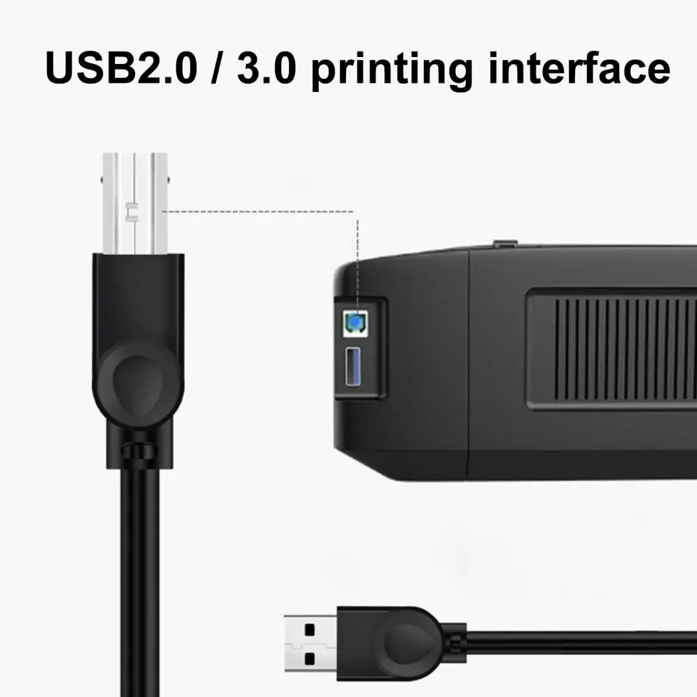 Многофункциональный портативный кабель 1 5/3/5/10 м USB2.0 Прозрачный высокоскоростной