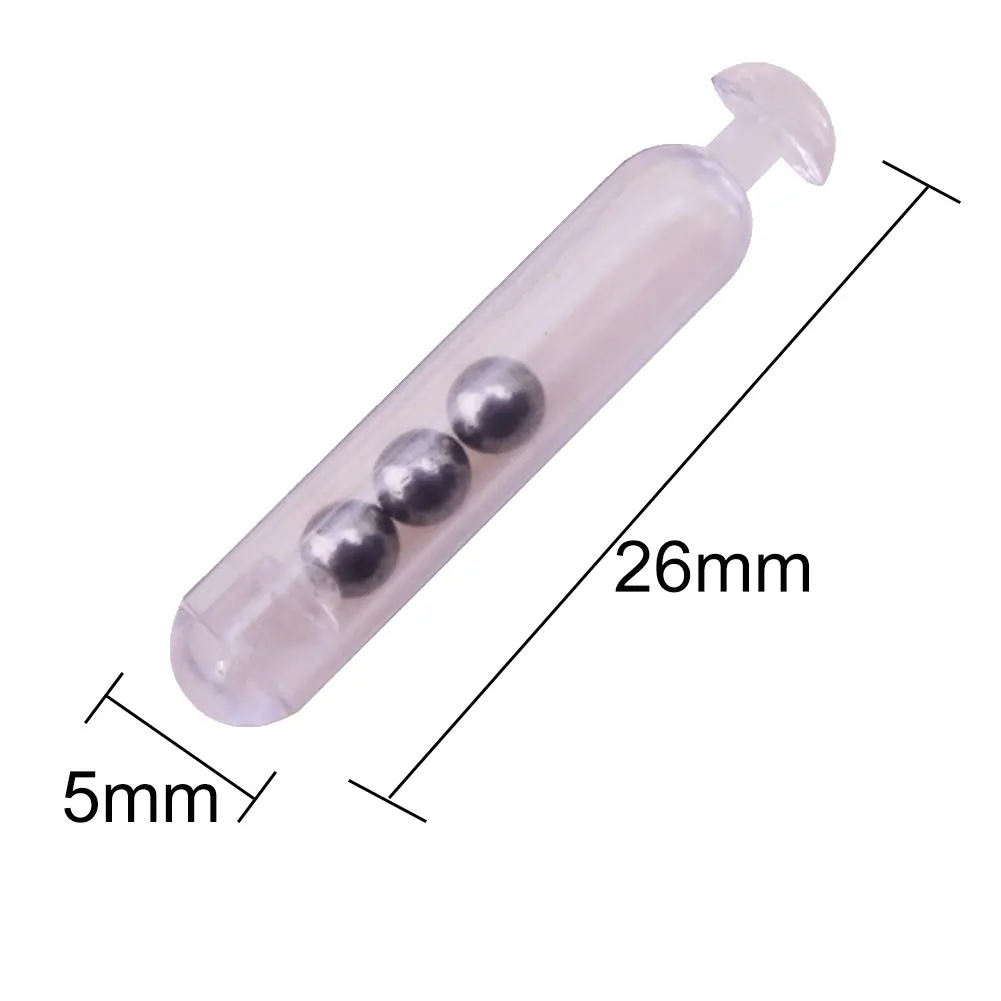 

10Pcs Plastic Fishing Sound Bar Fly Fishing Soft Lure Baits Rattles Insert Tube for Soft Worm Jig Fly Tie Tying Baits Making