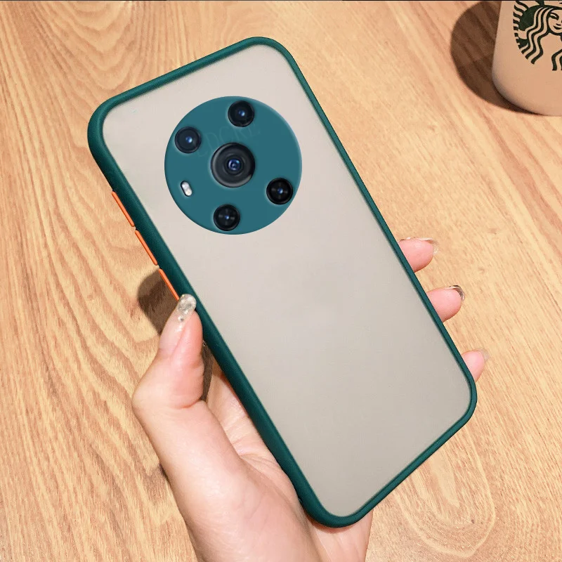 Shockproof Cover For Huawei Honor Magic 3 Case For Honor Magic 3 Capas Armor Back Matte Translucent Case For Honor Magic 3 Case