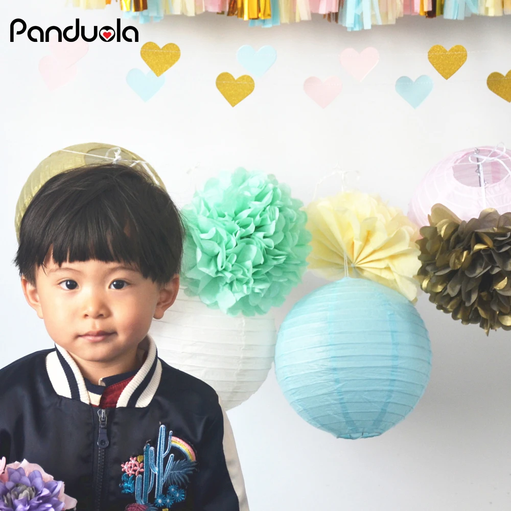 Домашний декор 5 шт. помпоны для папиросной бумаги Цветочные шары украшения