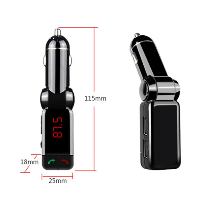 Bluetooth FM передатчик беспроводной MP3 плеер Автомобильный Комплект двойной USB зарядное устройство для универсальных телефонов и распродажа
