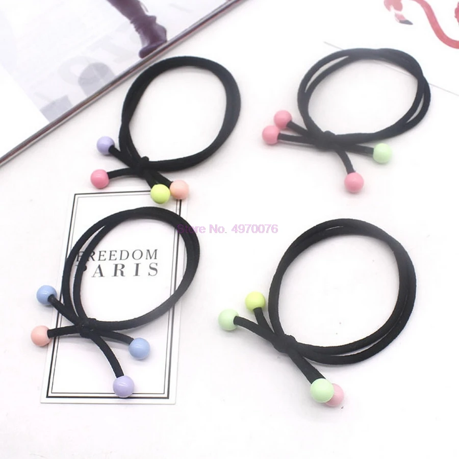DHL 2000 шт многоцветный жемчуг Резиночки для волос Резиновые Ленты Эластичные