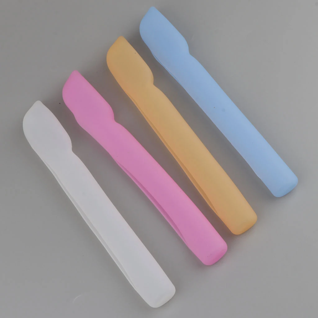 

4pcs Silicone Toothbrush Protective Cases Holders Hygienic Toothbrush for Home, School, Travel & Outdoor