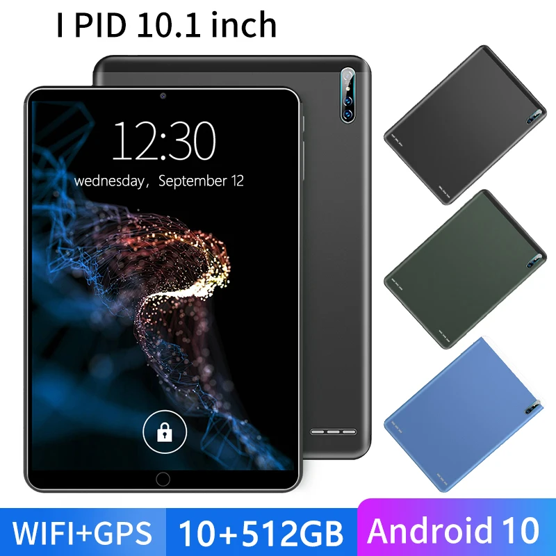 

Brand new tablet 10.1 inch Android 10 tablet ten-core Google Play 3G 4G phone call GPS WiFi Bluetooth Type-C glass panel