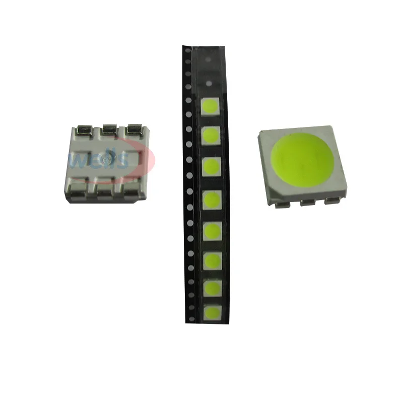 1000 шт. PLCC-6 5050 SMD 3-CHIPS белый/теплый белый/RGB светодиодный чип 10000mcd светильник | Лампы