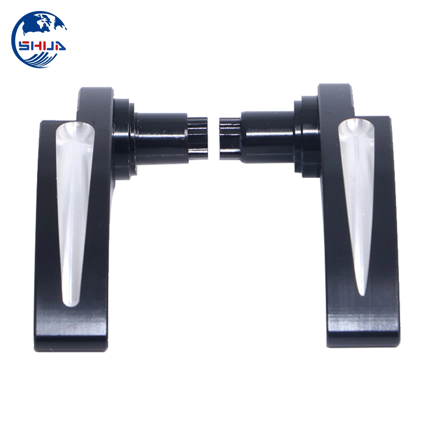 2 шт. мотоциклетные черные сума Рычажный фиксатор ручка для крышки Алюминий Harley