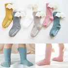 Детские носки, тонкие хлопковые короткие носки для маленьких девочек, детские свободные летние милые детские носки для сборки